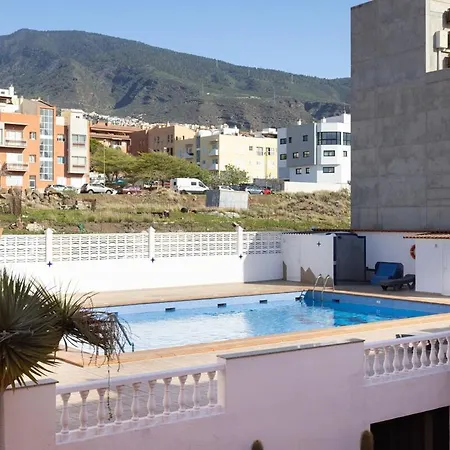 Apartamento Balcon Al Mar, Sol Y Playa En Primera Linea De Costa Candelaria