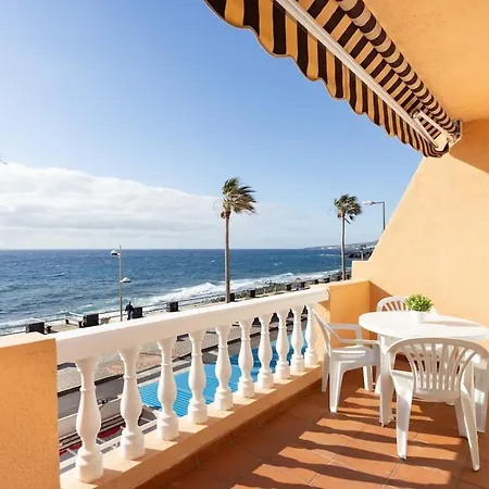 Balcon Al Mar, Sol Y Playa En Primera Linea De Costa Apartamento Candelaria